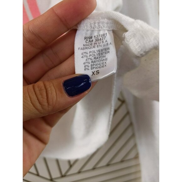 WILDFOX Women's ROSE ALL DAY Spell Out Cropped Pullover Jumper Size XS - Picture 7 of 10